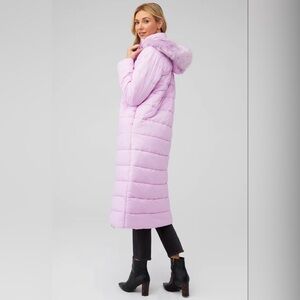 Show Me Your MuMu Light Purple Hooded Puffer Jacket
